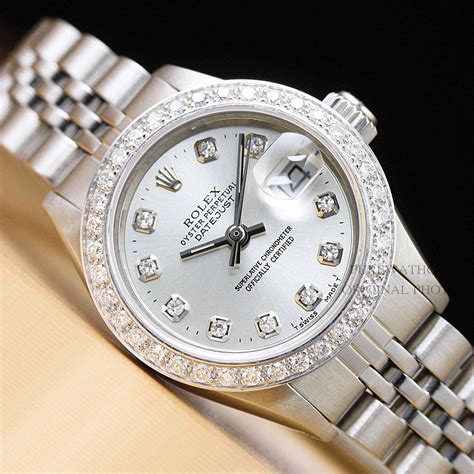 ladies rolex silver watches|Rolex female watches prices.